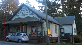Ag Hall, Mayne Island B.C.